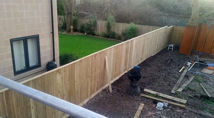 Feather Edge Fencing