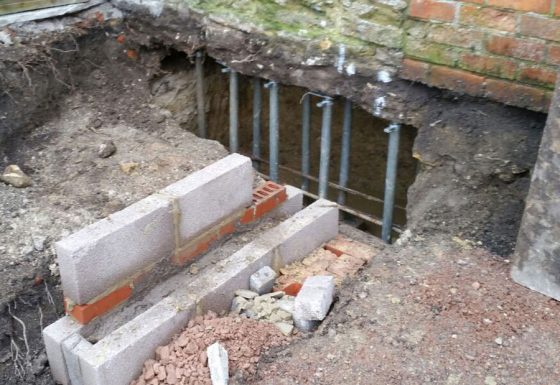 Beam & Base Underpinning