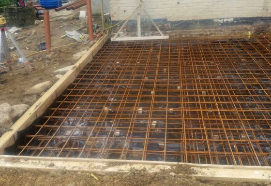 Piled Raft Concrete Slab